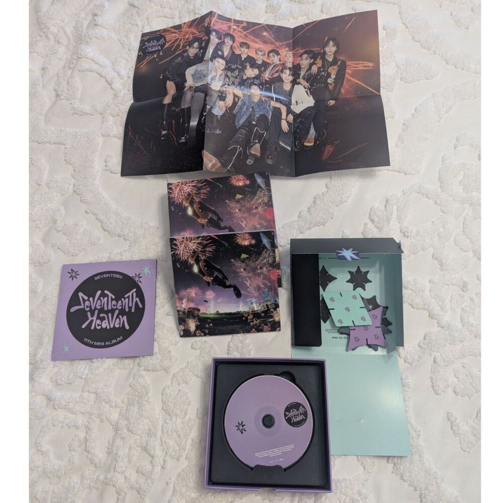 Seventeen Seventeenth Heaven 11th Mini Album Set K-POP CD Poster Booklet Sticker - Picture 5 of 10